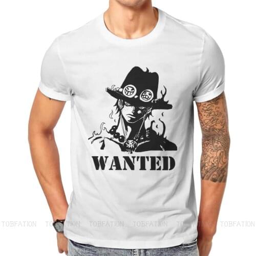 Portgas D Ace Wanted Special TShirt One Piece Luffy Nami Anime Comfortable Creative Gift Idea T Shirt Short Sleeve Ofertas
