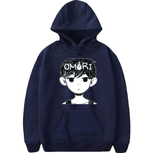 Omori Cotton New Hoodie Loose Printed Casual Hoodies Sweatshirt Unisex HipHop Streetwear Pullover AutumnWinter