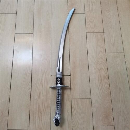 Cosplay NieR Automata YoRHa No. 2 Type B 9S White/Gloden Contract Sword Prop Weapon Role Play NieR Automata YoRHa 105cm PU Sword
