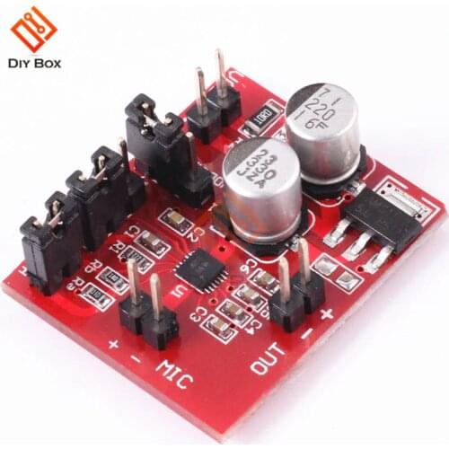 MAX9814 Microphone power Amplifier Board module DC 3.6-12V With AGC Function volume control audio board diy kit