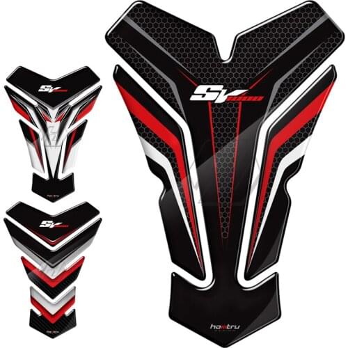New 3D Resin Motorcycle Tank Pad Protector Sticker Case for Suzuki SV1000 SV1000S