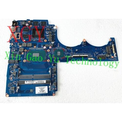 Original para FOR hp 15-cb notebook motherboard Dag75ambad0 L04934-601 L07935-601 sr32s i7-7700hq N17P-G1-A1 100% testado OK