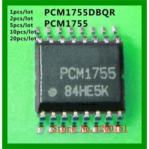 PCM1755DBQR PCM1755DBQ PCM1755 SSOP16