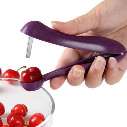 Plastic Cherry Fruits Tools Fast Remove Red Jujube Olive Core Seed Remover Enucleate Keep Complete Kitchen Gadgets Accessories
