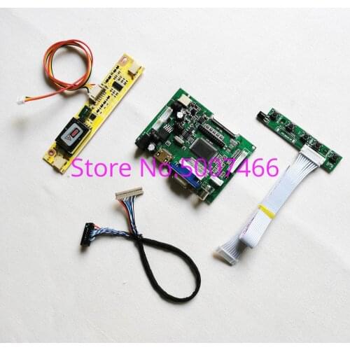 Fit G121SN01 V.0/V.1/V.2/V.3 20Pin LVDS 800*600 2CCFL inverterKeyboard+ 2AV+VGA 12.1" LCD display controller drive card kit