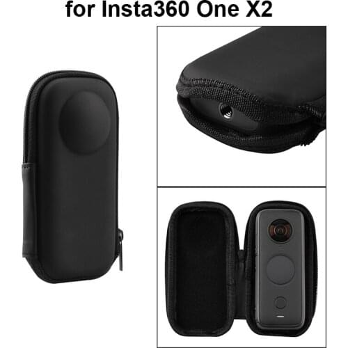 Portable Mini PU Storage Bag for Insta360 One X2 Panoramic Action Camera Waterproof Carrying Case Protective Box Accessories