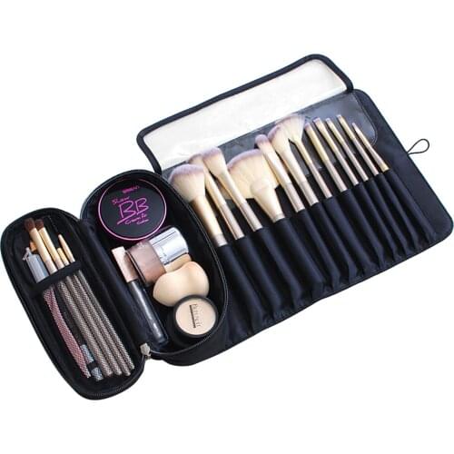 Portable Makeup Case Fashion Beautician Cosmetics Organizer Storage Box Nail Tool Suitcase For Women Make Up Bag
