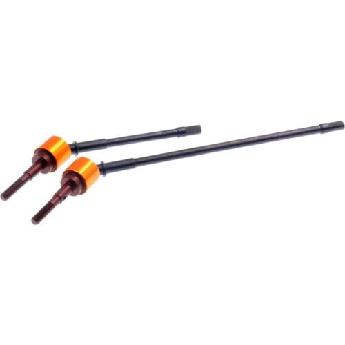 RC Car Axle Front Universal Joint Metal Drive Shaft Rear Straight Shaft for Axial Wraith RR10 90020 53 48 RC Climbing Car