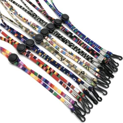 National Style Hat Wind-proof Rope Lanyard Mask Lanyard Mask Adjustment Rope Hanging Neck Rope Mask Anti-lost Hat Rope