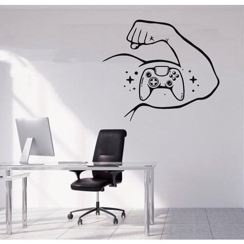 Muscle Game Vinyl Wallpaper For Walls In Rolls Modern Home Decoration Self-adhesive Film For Furniture Decal Gaming Room C440