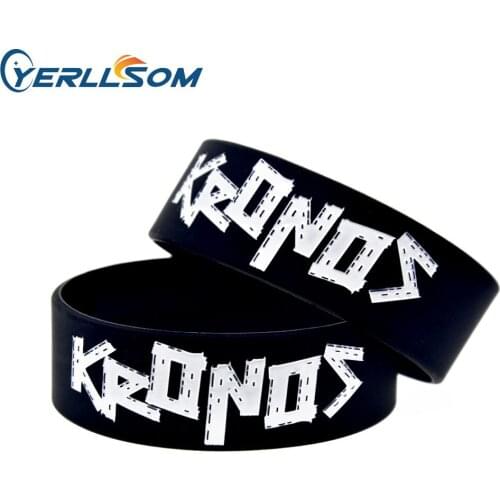 YERLLSOM 50pcs/Lot Print Customized Personal 1inch silicone bracelets with your writing for promotion gifts SP050701