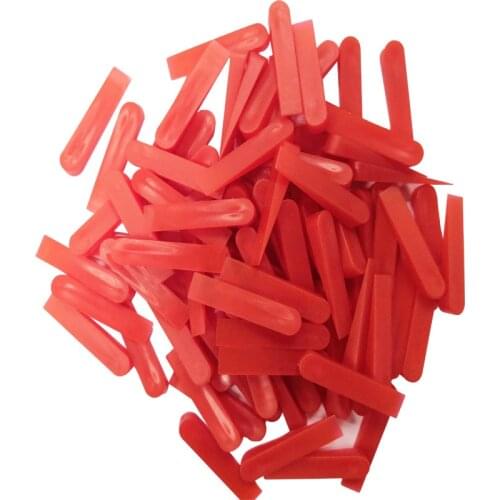 200pcs 5.0mm red Small Wall Floor Flat Tile Leveling System Wedges Tile Spacer