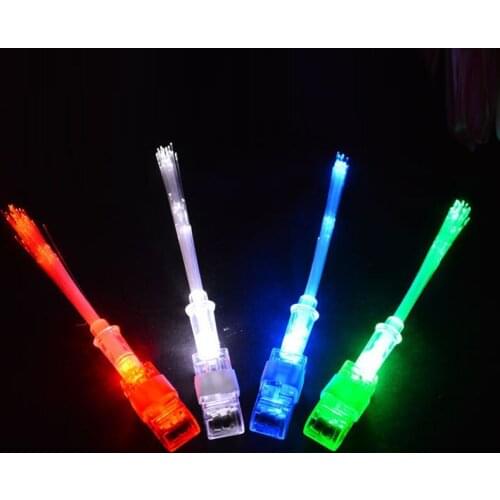 50PC LED Finger Lights Glowing Dazzle Colour Laser Emitting Lamps Celebration Party decor home decor birthday
