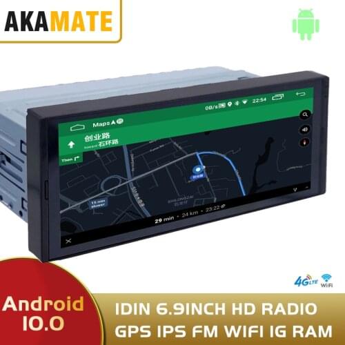 1din Car Radio HD Multimidia Videp Player Android Car Stereo FM Bluetooth WIFI GPS Support Rear Camera For Nissan Toyota Car