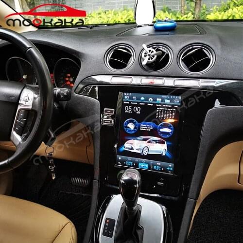 Tesla Screen Android 9.0 64G Car GPS Navigation Radio For Ford Galaxy S Max 2007-2015 Multimedia Player Auto Stereo Headunit PX6