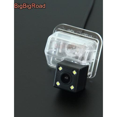 BigBigRoad For Mazda CX-5 CX 5 CX5 2013 2014 / RCA & Original Screen Compatible / Car Rear View Camera / HD Back Up Camera