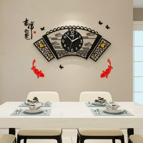 Clock Wall Clock Living Room Personality Creative Fashion Restaurant Wall Decoration Clock Art Wall Watch Modern Minimalist