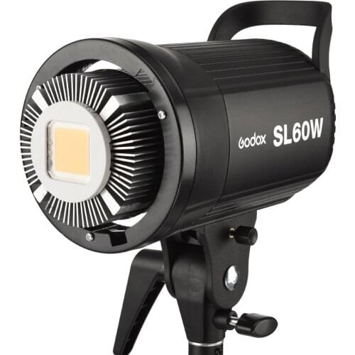 Godox SL-60W White Version LED Video Light Continuous Light Bowens Mount 5600K for Photography Studio Video Recording