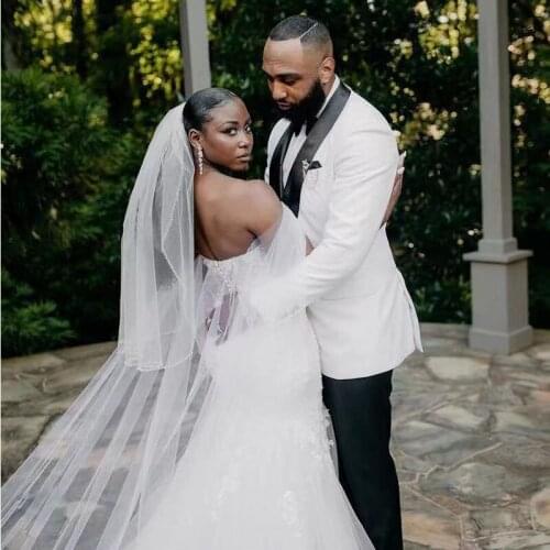 Ike Chimbandi Wedding Short Veils