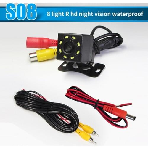 HD Night Vision Car Rear View Camera 170 Wide Angle Reverse Parking Camera Waterproof CCD LED Auto Backup Monitor Universal