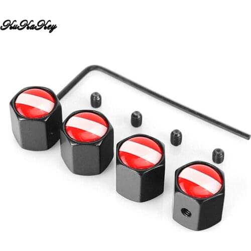 Car Tire Valve Caps Wheel Tires Parts For Daihatsu Charade Terios Mira Feroza Anti-theft And Dustproof Moto Bicycle Valve Caps