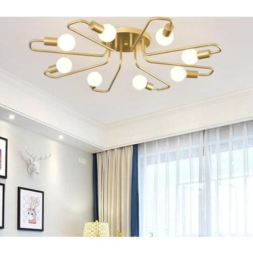 Nordic led glass ball lustre pendente hanging lamp chandelier pendant lights kitchen dining bar living room dining room