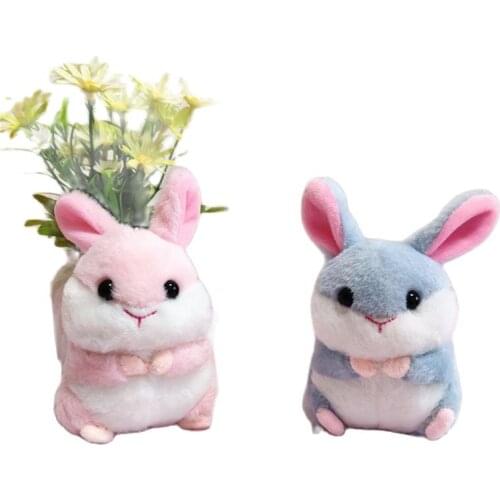 Wholesale 20pcs/lot 10cm cute animal rabbit stuffed bag pendant Key chain soft Rabbit plush toy gifts for Party