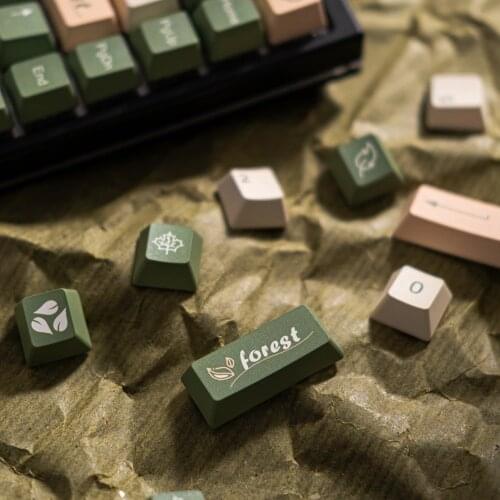 Original Fairy Forest Keycap Anime Keycap 144 Key Spot High Quality PBT 104 Mechanical Mx Axis for Mechanical Keyboard 68 980