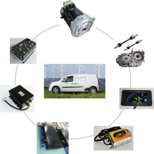 15kW 108V Front Wheels AC Driving System