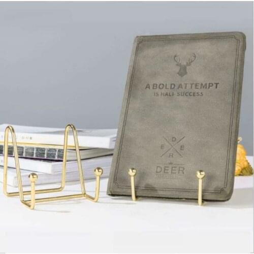 Newspaper Storage Rack Desktop Book Photo Display Shelf Organizer for Office Room Decor Office Magazine Holder Table Decor