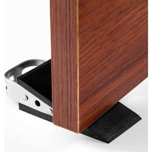 5-30mm Seam Door Stopper Compact Structure Stainless Steel Multipurpose Gate Stopping Wedge Bedroom Door Stop