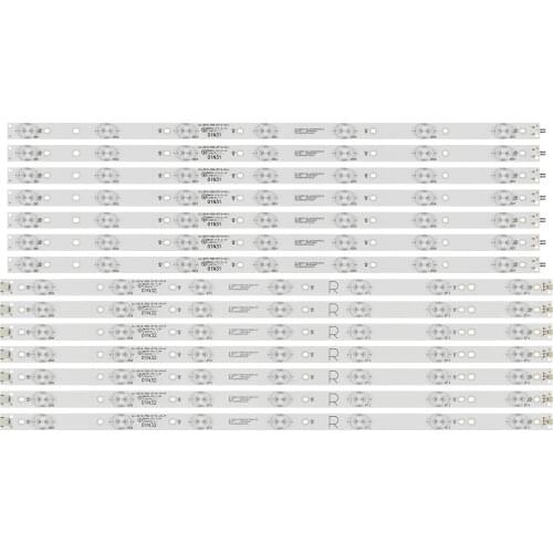 LED backlight for 55PUS6501/12 55PUS6551/12 55PUS6561 55PUS6581 TPT550U2 GJ-2K16-550-D714-V4-L R LBM550M0701-KY-4 0 (R) (L)