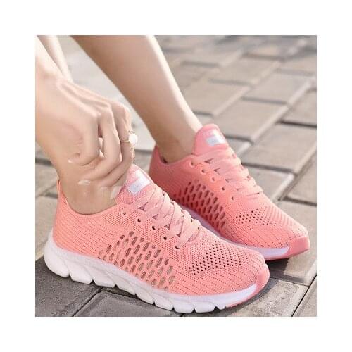 SZSGCN New Summer Women Sneakers Casual Mesh Light Female Flats Shoes For Vulcanized Woman Sandalias Breathable Zapatos De Mujer