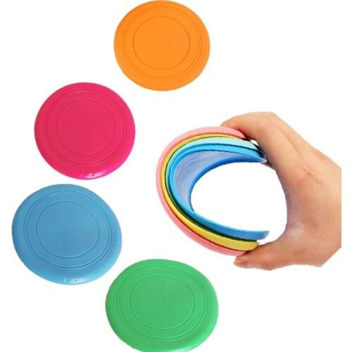 Funny Silicone Flying Saucer Dog Cat Toy Dog Game Flying Discs Resistant Chew Puppy Training Interactive Pet Supplies