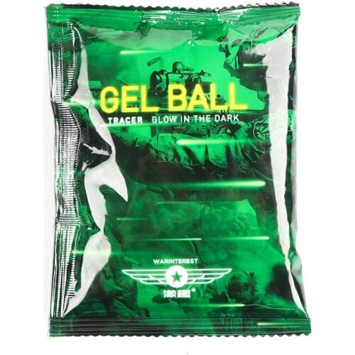 Exciting luminous water bomb luminous bomb fluorescent bomb luminous bullet clip night field modified tracer bomb LDT416