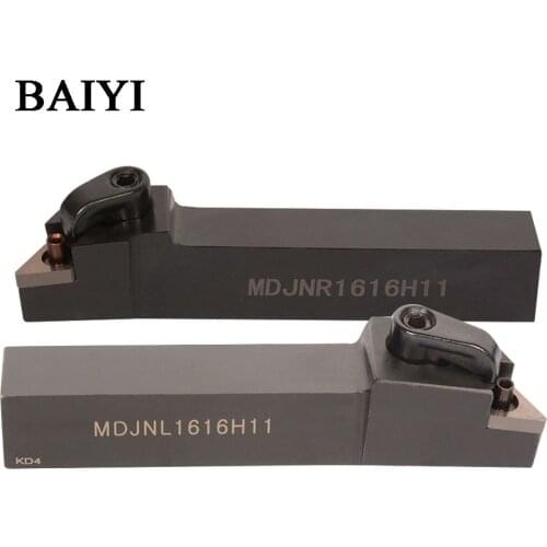1PCS MDJNR1616H11 MDJNL1616H11 16*16mm CNC Lathe Arbor Machining Cutter External Turning Tool Holder Boring Metal Cutting holder