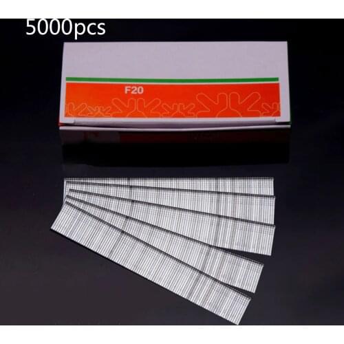 1600Pcs F15 F20 F30 Nails Straight Brad Nails For Nail Gun Strip Nailer DIY Furniture Woodworking Home Tool