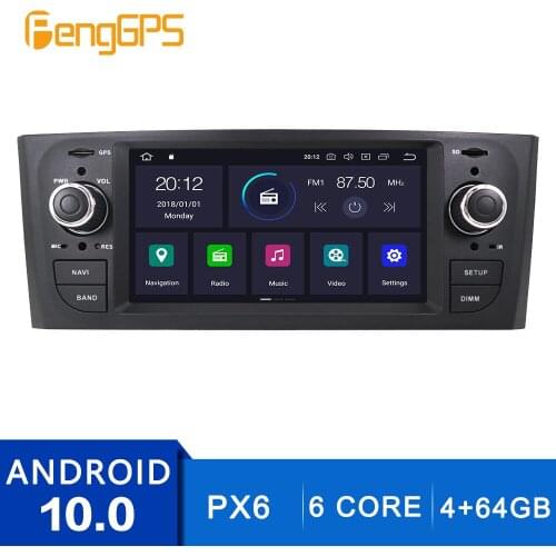 Android 10.0 Multimedia Stereo For Ford Focus C-MAX Fiesta Fusion Galaxy Transit Kuga CD DVD Player GPS Navigation Headunit
