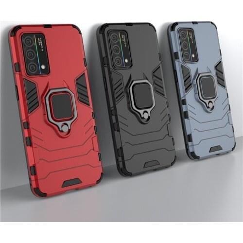 For OPPO K9 Case Cover for OPPO K9 Protective Cover Armor Shell Coque Fundas Capa Finger Ring Kickstand Hard Back PC Phone Case
