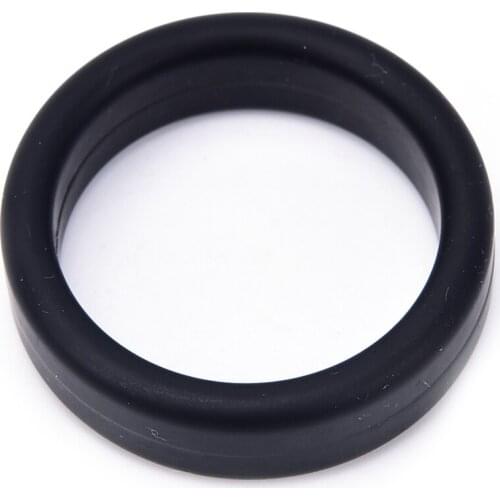 1PCS Black Penis Ring Elastic Cock Ring Delay Ejaculation Silicone Sex Toys For Men Adult Products