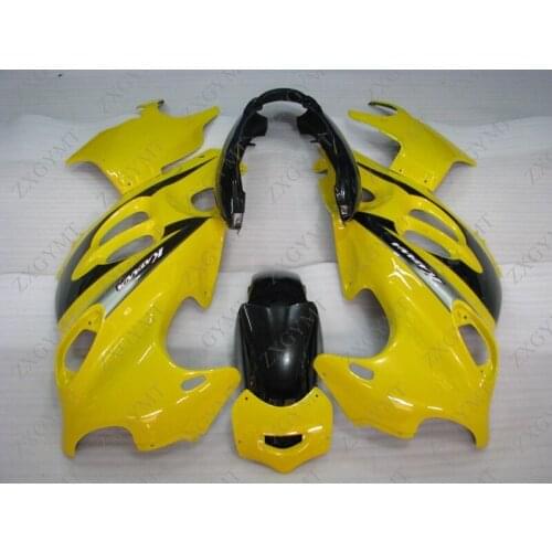 Body Kits GSX600F 1998 - 2006 Katana Yellow Black Fairing Kits GSX750 2003 Fairing Kits for Suzuki GSX600F 2005