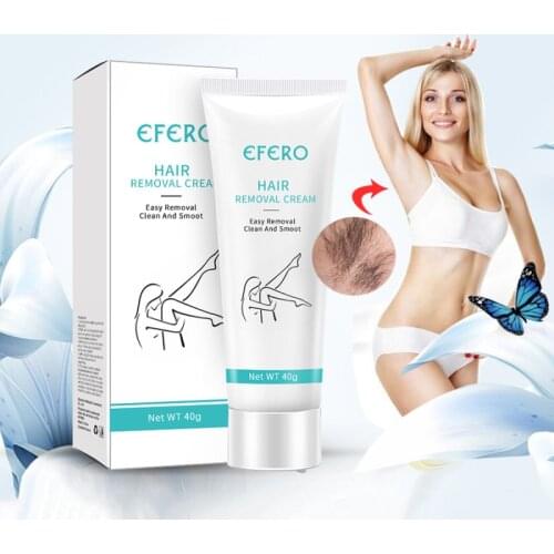 FERO 40g Depilatory Cream Shaving Hair Removal Cream Painless Effective Removal Armpit Legs Body Care Whitening Smooth TSLM1