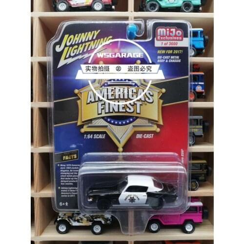 Johnny Lightning 1/64 Chevrolet Camaro Diecast Collection of Die-casting Simulation Alloy Model Children Toys