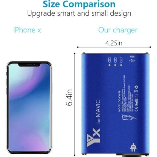 New 5In1 Multi Smart Battery Charging Hub Intelligent Home Charger for DJI Mavic Pro&Platinum Drone Camera Accessories