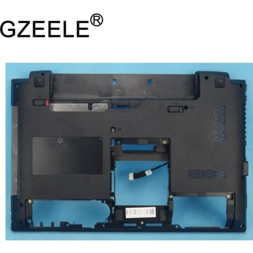 GZEELE New For Lenovo V470 V470C Series Laptop bottom base case lower cover D Cover 31047667 black