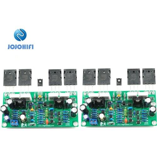 One Pair L20SE 350W+350W L20 SE 2SA1943 2SC5200 4ohm Dual Channels Sound Amplifier LJM Simplified Version Audio Amplifiers