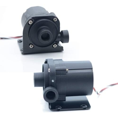 SC600 12V Computer Water Cooling Pump 600 L/H Damping Ceramic Shaft Core Bracket