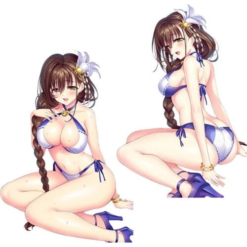 Three Ratels CA100 Mizugi Kanojo Anime Car Sticker Vinyl PVC Decal For Wall Laptop Waredrobe