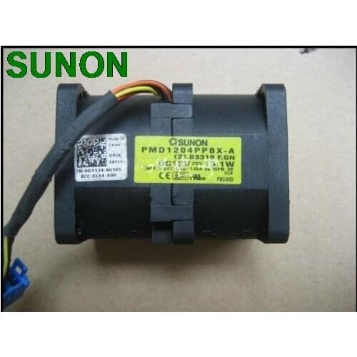 For Sunon PMD1204PPBX-A 40mm 4cm 12V 13.1W For R610 P838 HT705 Server Cooling Fans