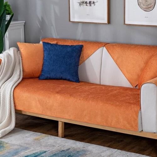 Chenille Sofa Protector Cover for Living Room Sofa Cushion Mat Couch Cover Thicken Chair Sofa Towel Home Textiles Almofadas Pad